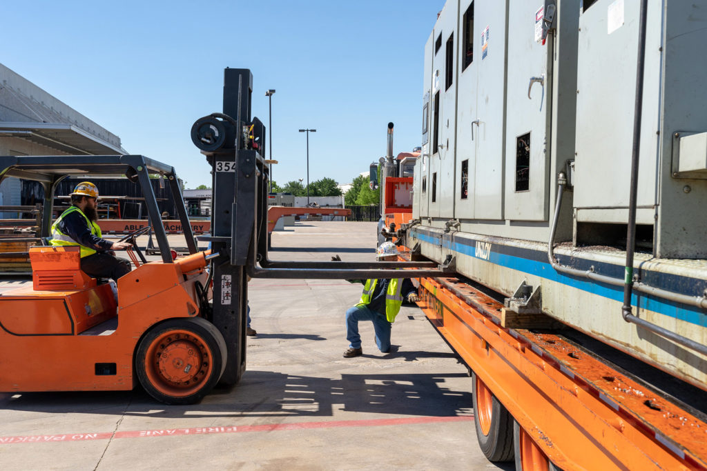 Able Machinery forklift